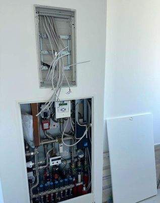 Abstellraum mit Verteilung FBH