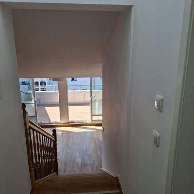 Blick auf West-Loggia