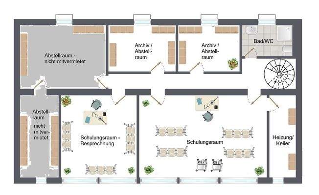 Grundriss Untergeschoss