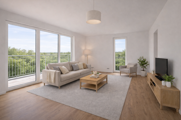 Wohnzimmer - Visualisierung