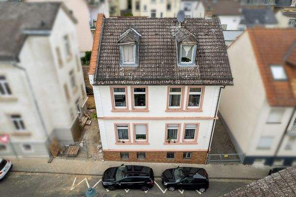 Ansicht von vorne, oben 