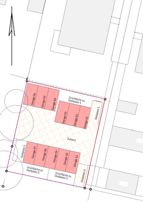 Lageplan Vermietung