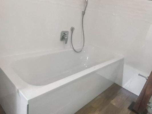 Detailansicht Badewanne