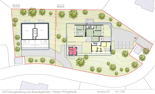 Grundriss EG - Neubau