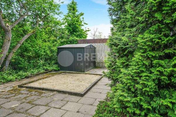 Sandkiste der Hausgemeinschaft