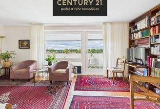 Wohnbereich mit Rheinblick