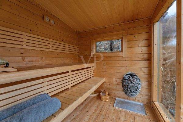 Innenbereich Sauna