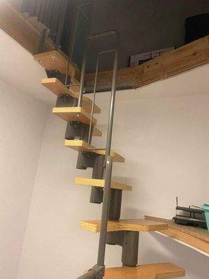 Treppenaufgang ins ausgebaute Dachgeschoss