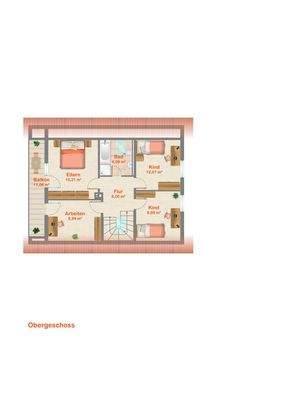 Grundriss Obergeschoss