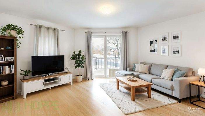 Wohnzimmer Bild 1 - (Einrichtungsvorschlag KI generiert)