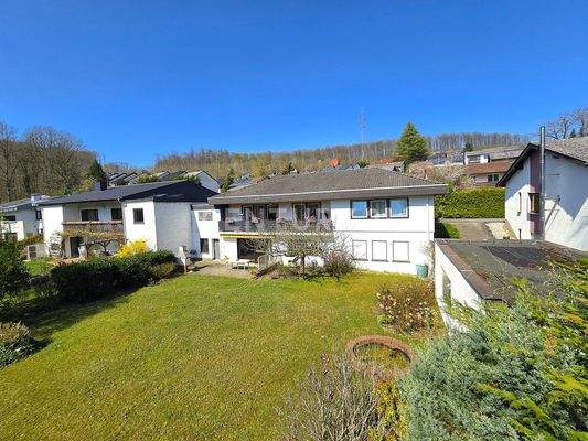 Rückansicht des Hauses..