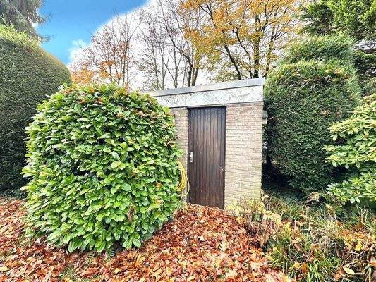 Zugang Garage Garten