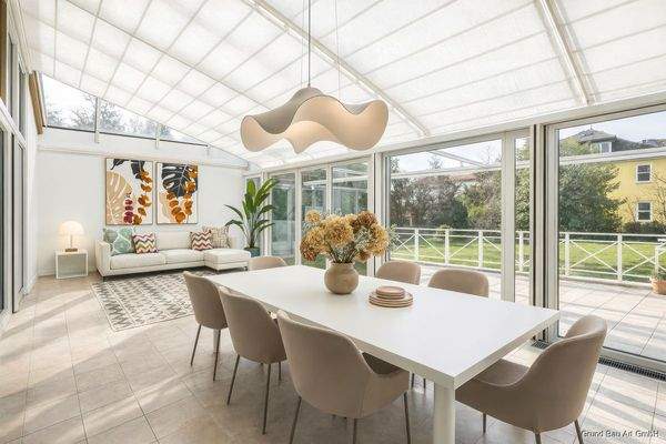 Virtuelle Darstellung Wintergarten