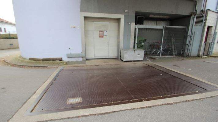 Ebenerdige Laderampe