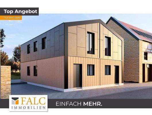 Modulhausrendering Eingänge 