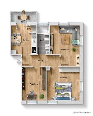 Der Grundriss Ihrer Wohnung