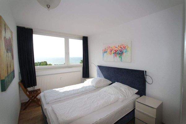 Ostseeblick vom Schlafzimmer