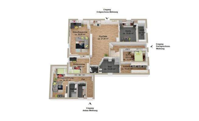 Grundriss Erdgeschoss