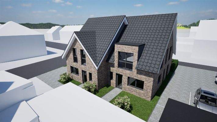 Hauseingänge Haus 6 und Haus 5