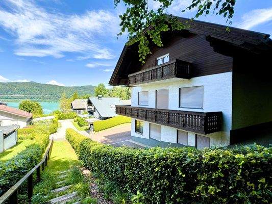 Die Westansicht mit Seeblick