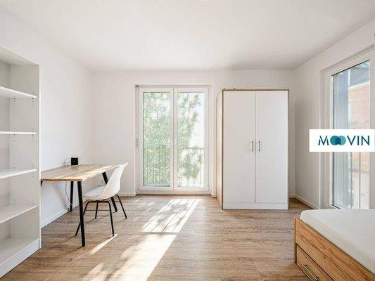 Ansicht II: Wohn-und Schlafbereich II