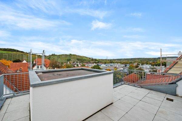 Dachterrasse mit Weitblick