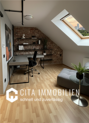 Arbeitszimmer Visualisierung