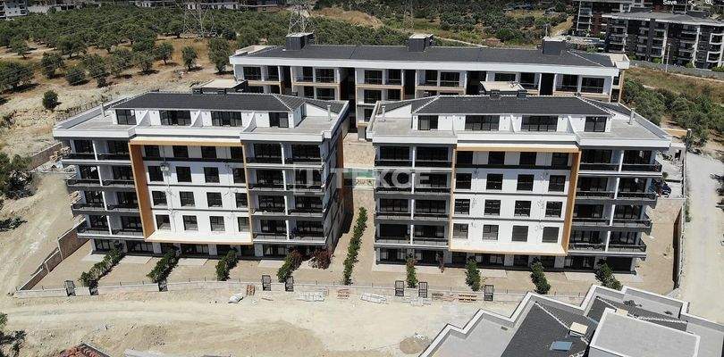 Newly-Built Apartments in a Complex with Pool in Kuşadası