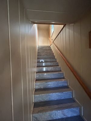 Treppenaufgang zum Obergeschoss