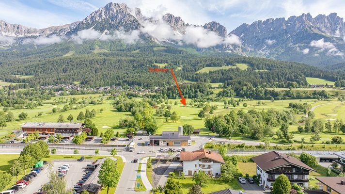 KITZIMMO-Apartmenthaus in zentraler Lage mit Kaiserblick - Immobilien Ellmau.