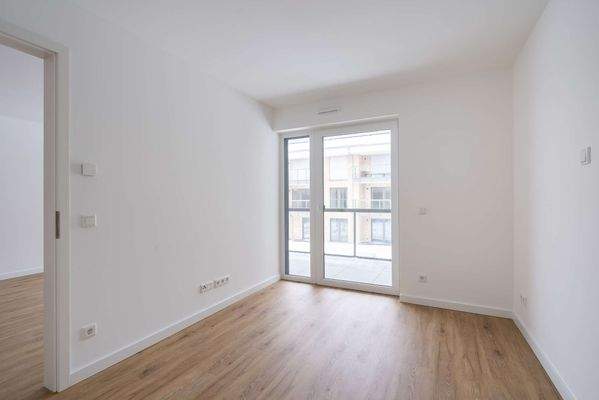 Schlafzimmer mit Nordseeblick