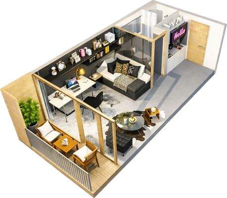 Mustergrundriss (KI)