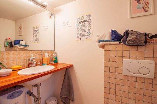 Badezimmer im zweiten Obergeschoss