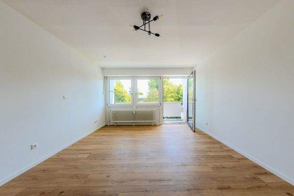 Wohn- und Essbereich - leer