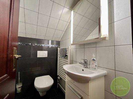 Komplett saniertes WC