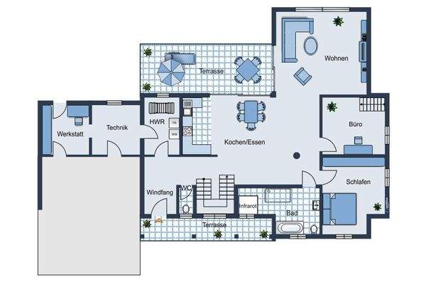 Grundriss Erdgeschoss