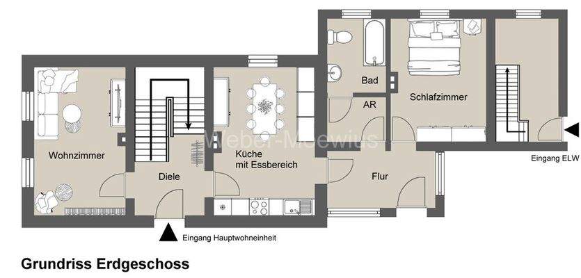 3433 Grundriss Erdgeschoss