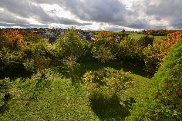 Ausblick vom Wohnzimmer