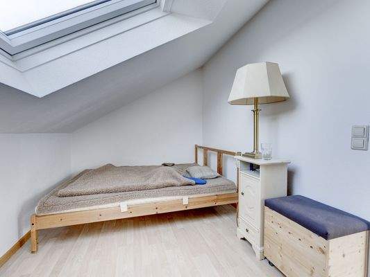 Gemütliche Schlafnische.