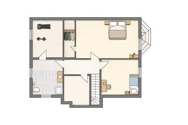 Grundriss Obergeschoss