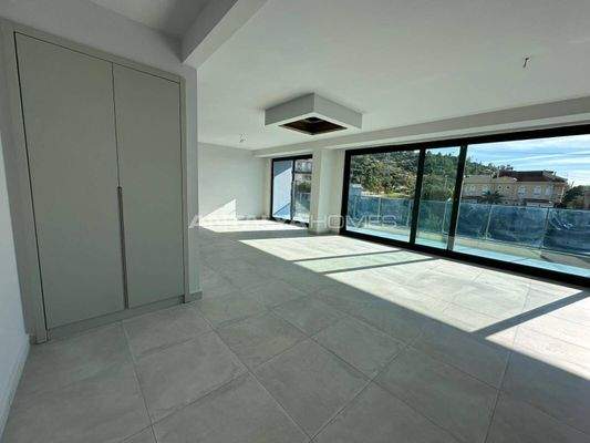 Sea and City View Flats in Alanya Kargıcak