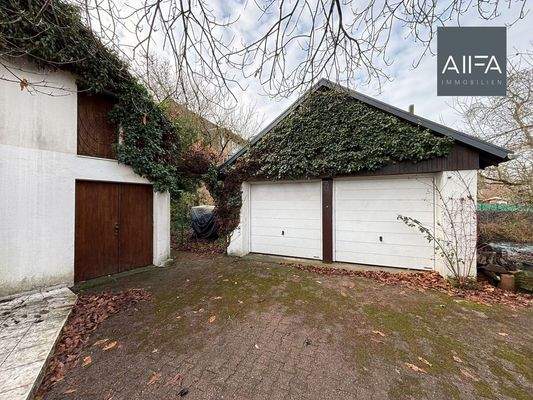 Doppelgarage - Werkstatt