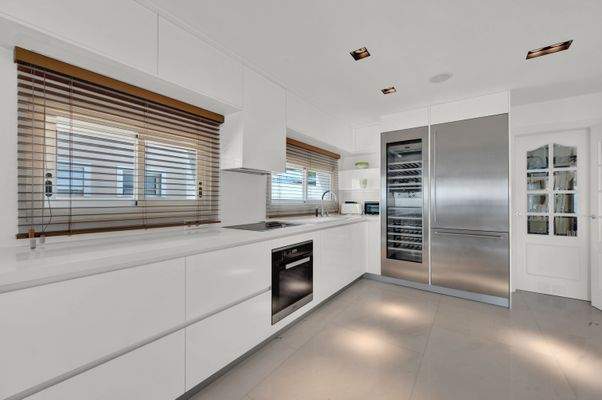Kitchen in apartment in Cas Català