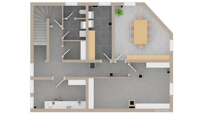 Grundrissbeispiel Untergeschoss