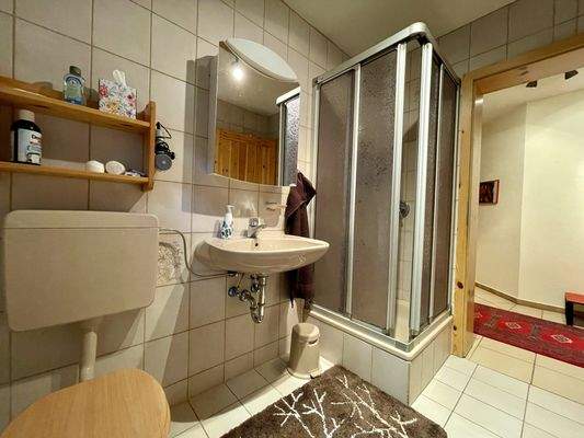 Dusche/WC in der Einliegerwohnung