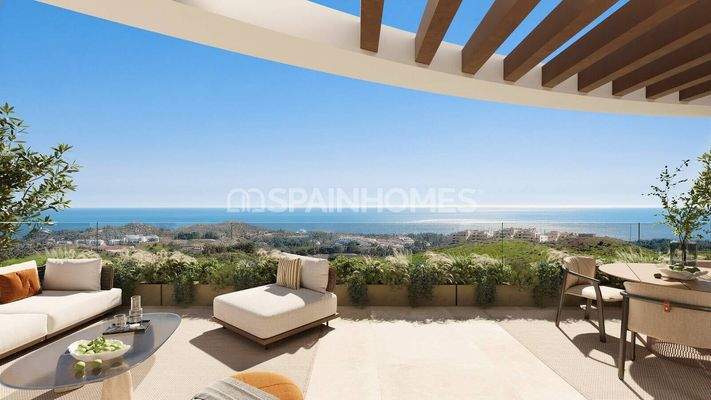 Spacious Flats in a Complex with Pool in Mijas Málaga