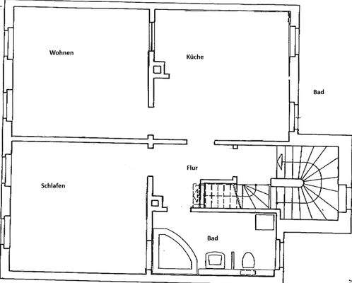 Grundriss 2. Obergeschoss