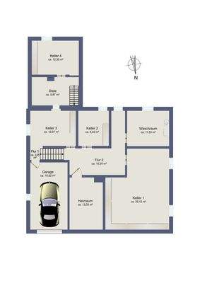 Grundriss Kellergeschoss