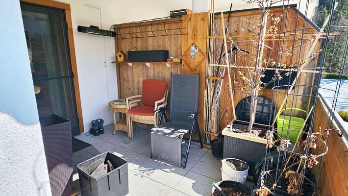 Balkon im Süden, Schöne 3-Zimmerwohnung mit Stellplatz, Scheffau