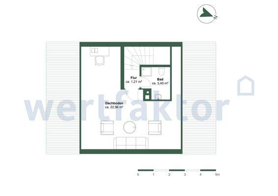 Grundriss Dachgeschoss